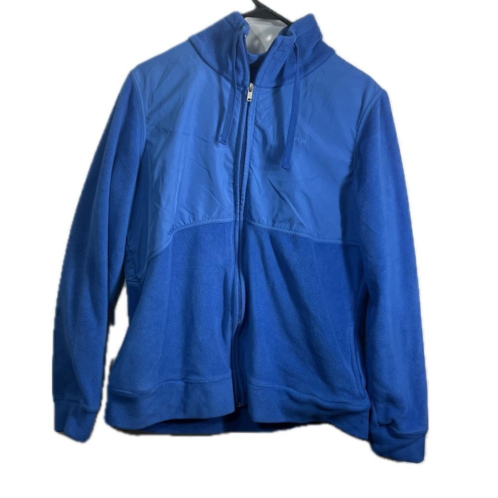 Reebok youth large fleece‎ line, full zip jacket, athletic wear, winter